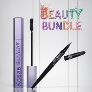 Beauty Bundle Kosas Lifting Peptide Mascara Renia Rebelde Liquid Matte Eyeliner